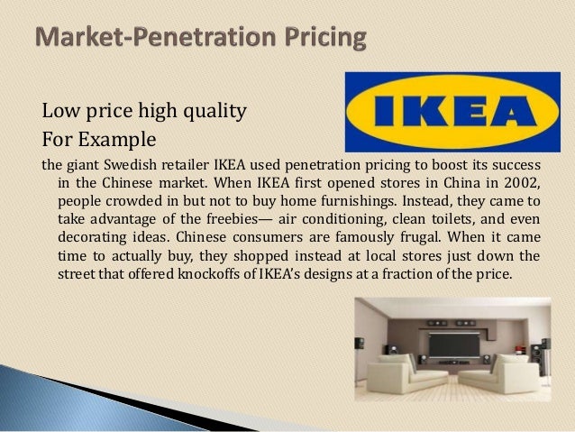 penetration pricing marketing penetration pricing marketing