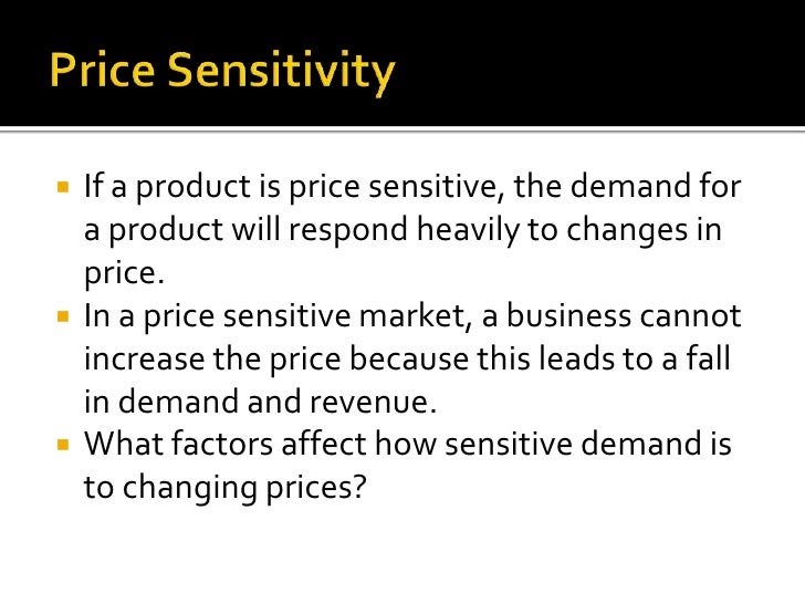 Pricing strategies and decisions