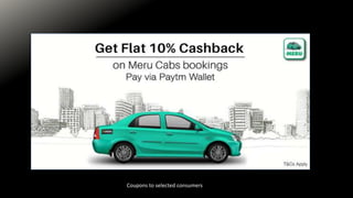 Coupons to selected consumers
 