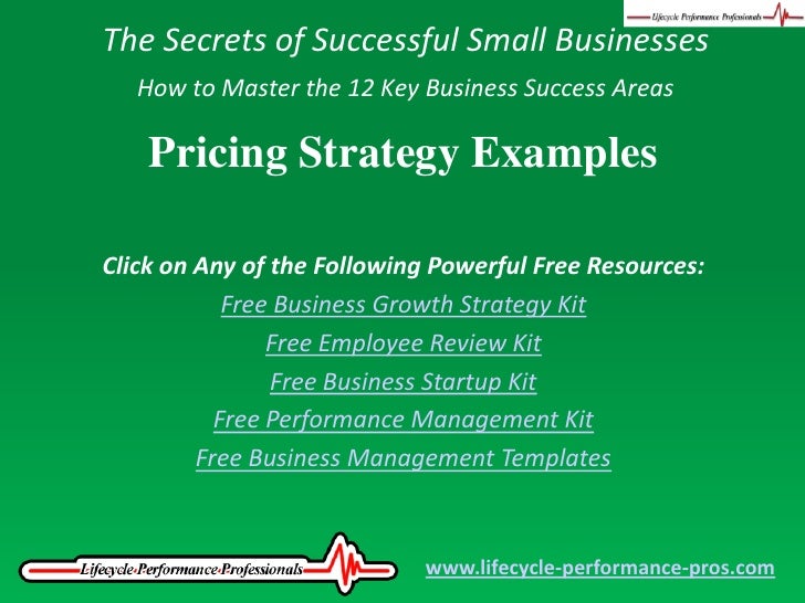 strategic business planning and success in small firms association