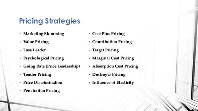 pricing strategy ppt marketing presentation ppt