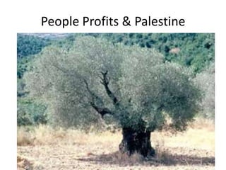 People Profits & Palestine 