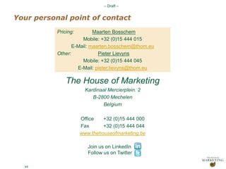 OutliersAcceptablelineOutliers2Price execution gaps: Unwarranted variance across pricingSophisticated customers use your discounting policies to gain unwarranted discountsResults50%45%40%35%30%Actual discount25%20%15%10%5%€0€100.000€200.000€300.000€400.000€500.000€600.000€700.000€800.000€1.000.000€900.000Sales revenues15