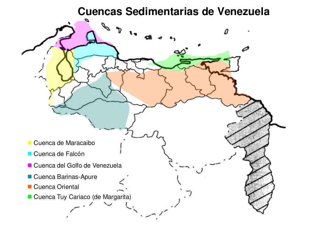 Pricipales Cuencas Petroliferas De Venezuela