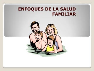 ENFOQUES DE LA SALUD
FAMILIAR
 