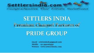 Pride Group Aashiyana Dhanori Pune - 09811022205