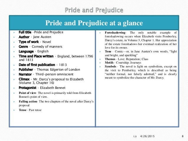 Essay topics for pride and prejudice