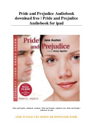 pride and prejudice audiobook free download pride and prejudice audiobook free download