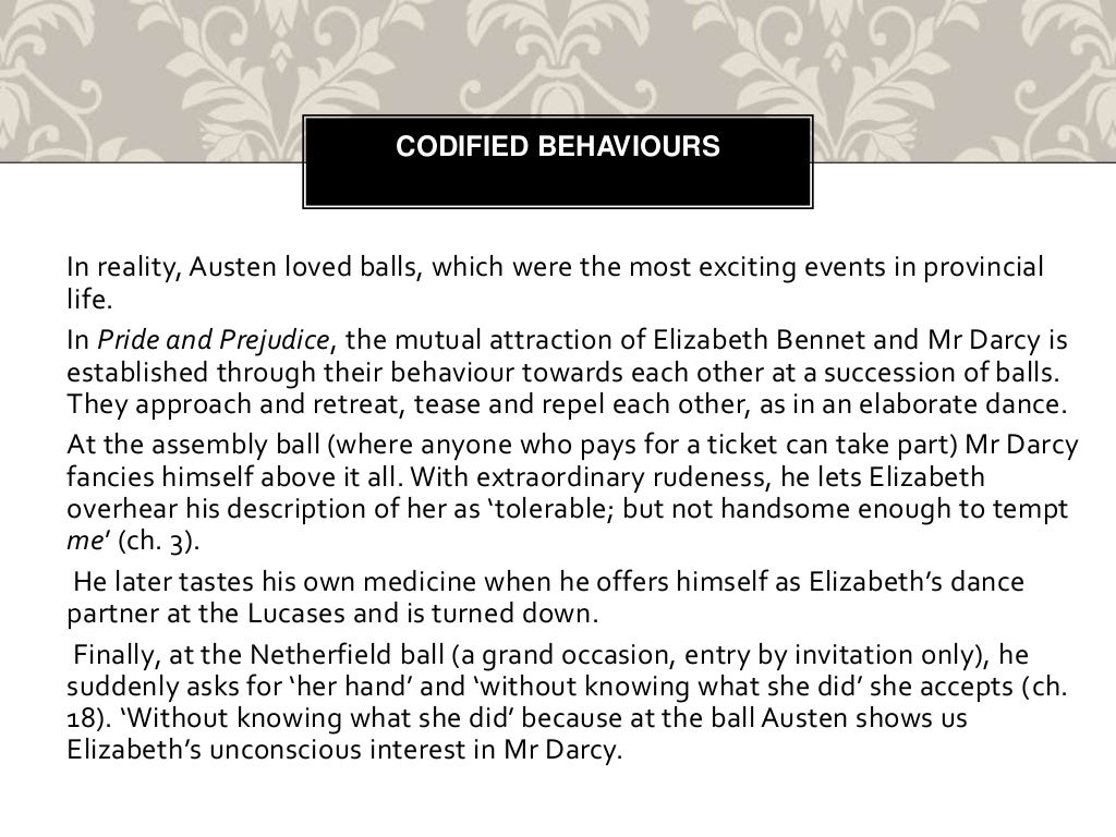 Pride and prejudice elements of the story image