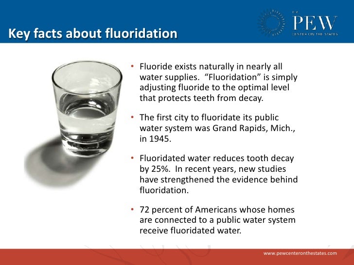 Key facts about fluoridation