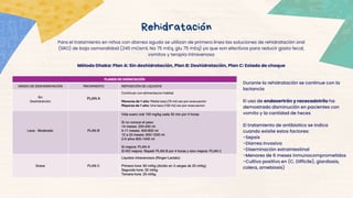 Pediatría: Planes de hidratación, diarrea | PDF