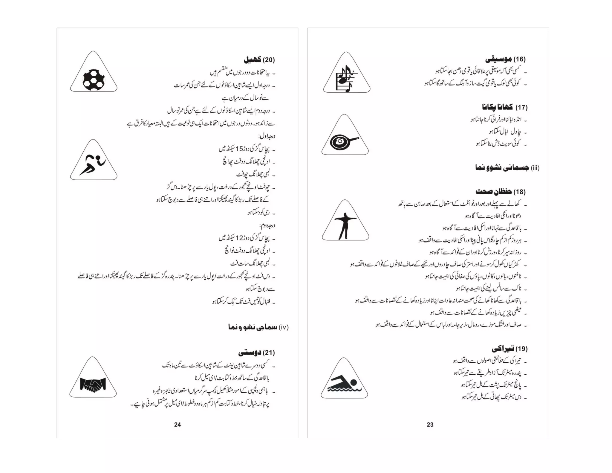 Prificiency badges course-handbook