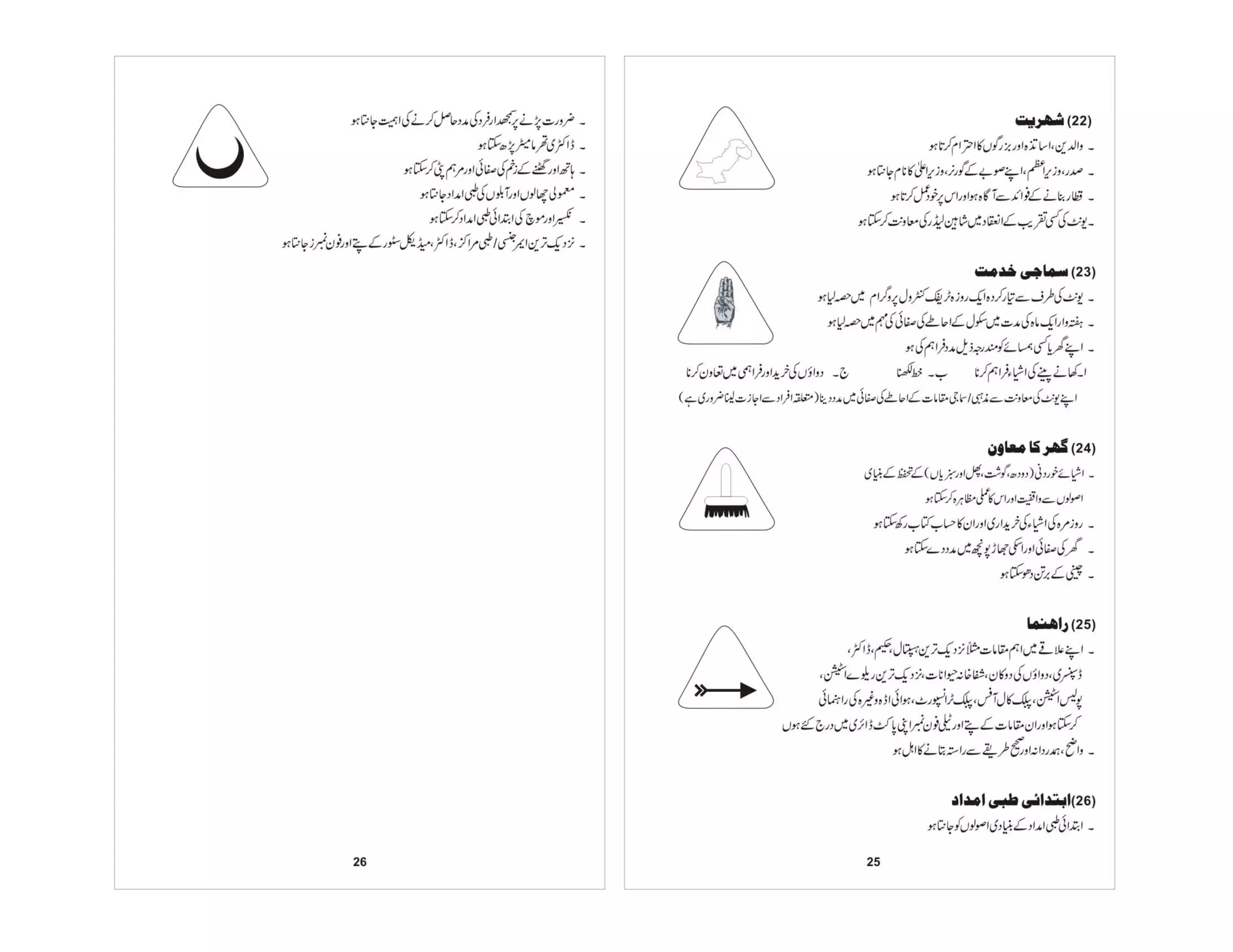 Prificiency badges course-handbook