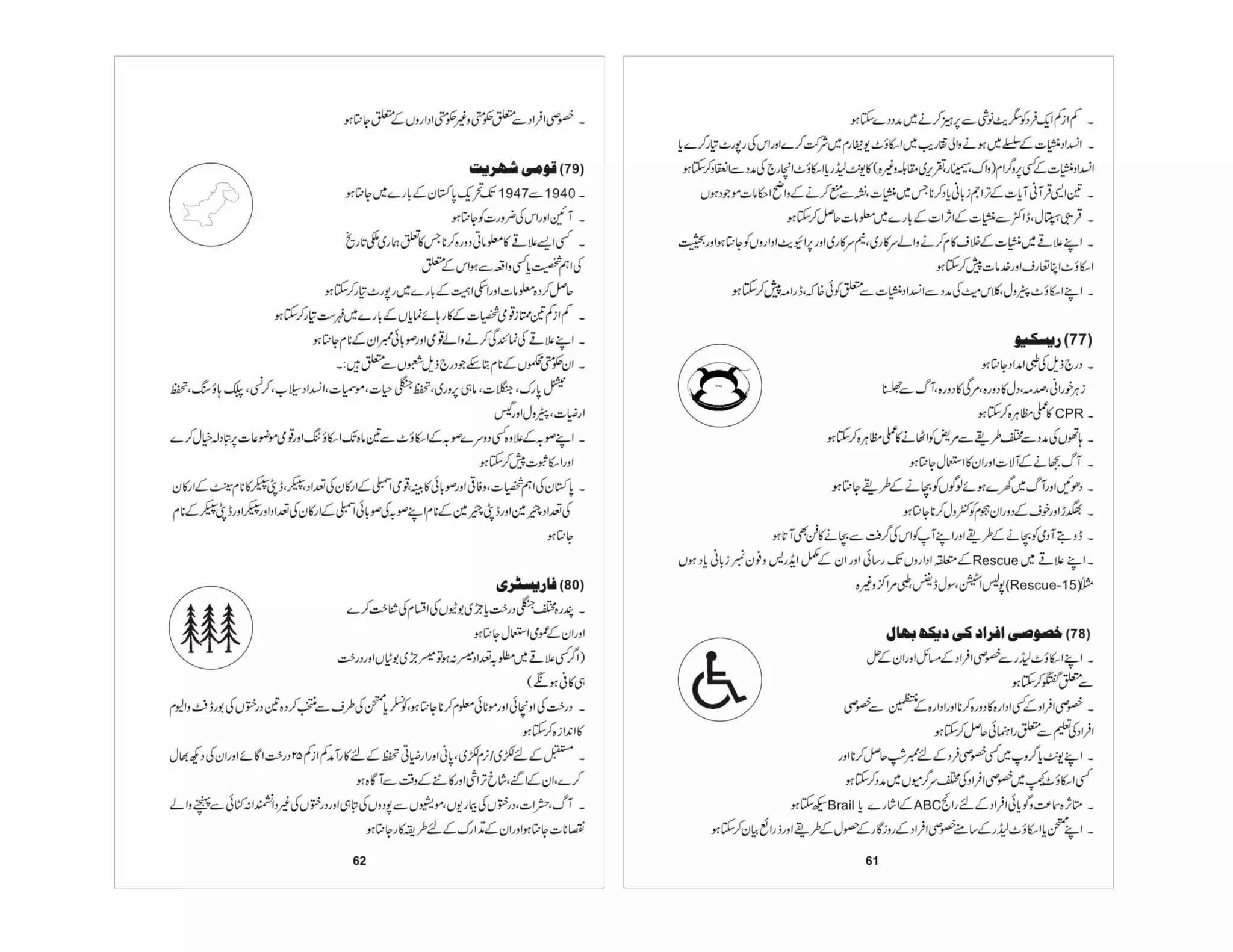 Prificiency badges course-handbook