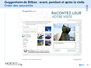 Guggenheim de Bilbao : avant, pendant et après la visite Créer des souvenirs 