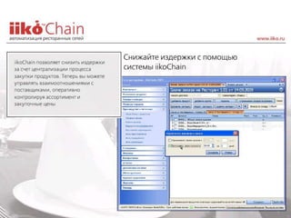 Pr iiko chain_restoran