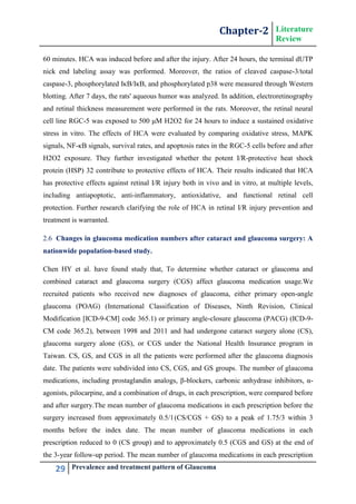 Prevalence and treatment pattern of Glaucoma | PDF