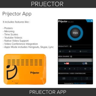 Prijector App