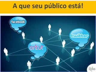 A que seu público está!
 
