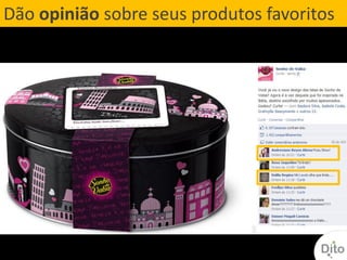 Dão opinião sobre seus produtos favoritos
 