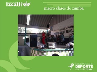 macro clases de zumba