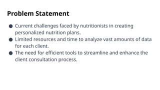 nutrition focused fitness tools