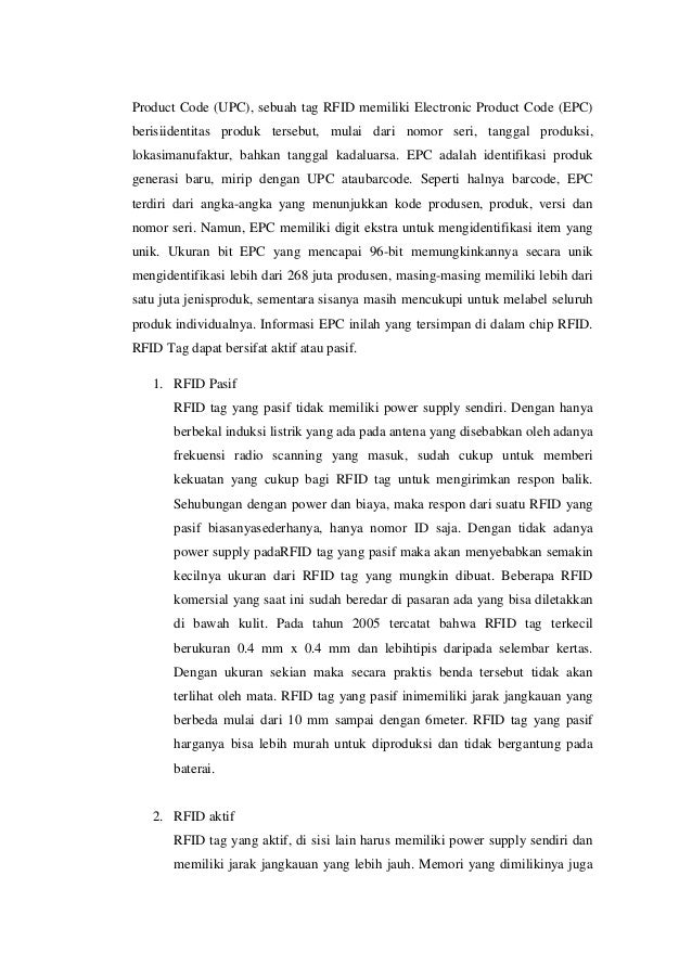 Penerapan Teknologi RFID di Perpustakaan