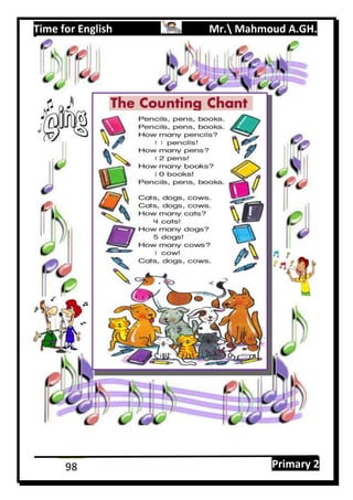 Time for English Mr. Mahmoud A.GH.
Primary 298
 