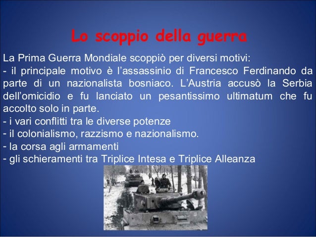 Prima guerra mondiale