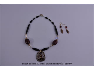sweet instintc V. onyx, crystal swarovski -$89.99 
