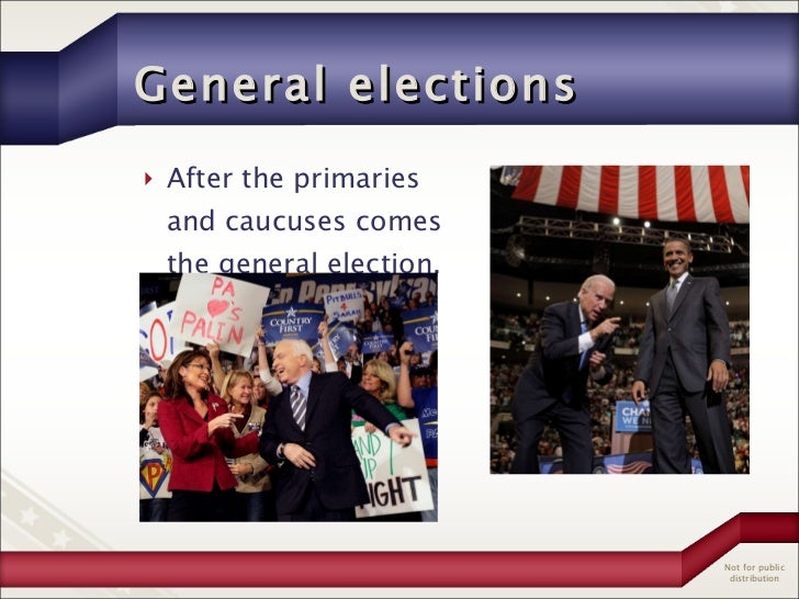 Primary Elections and Political Party Caucuses