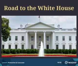 Lesson: Primaries & Caucuses 10/35
 