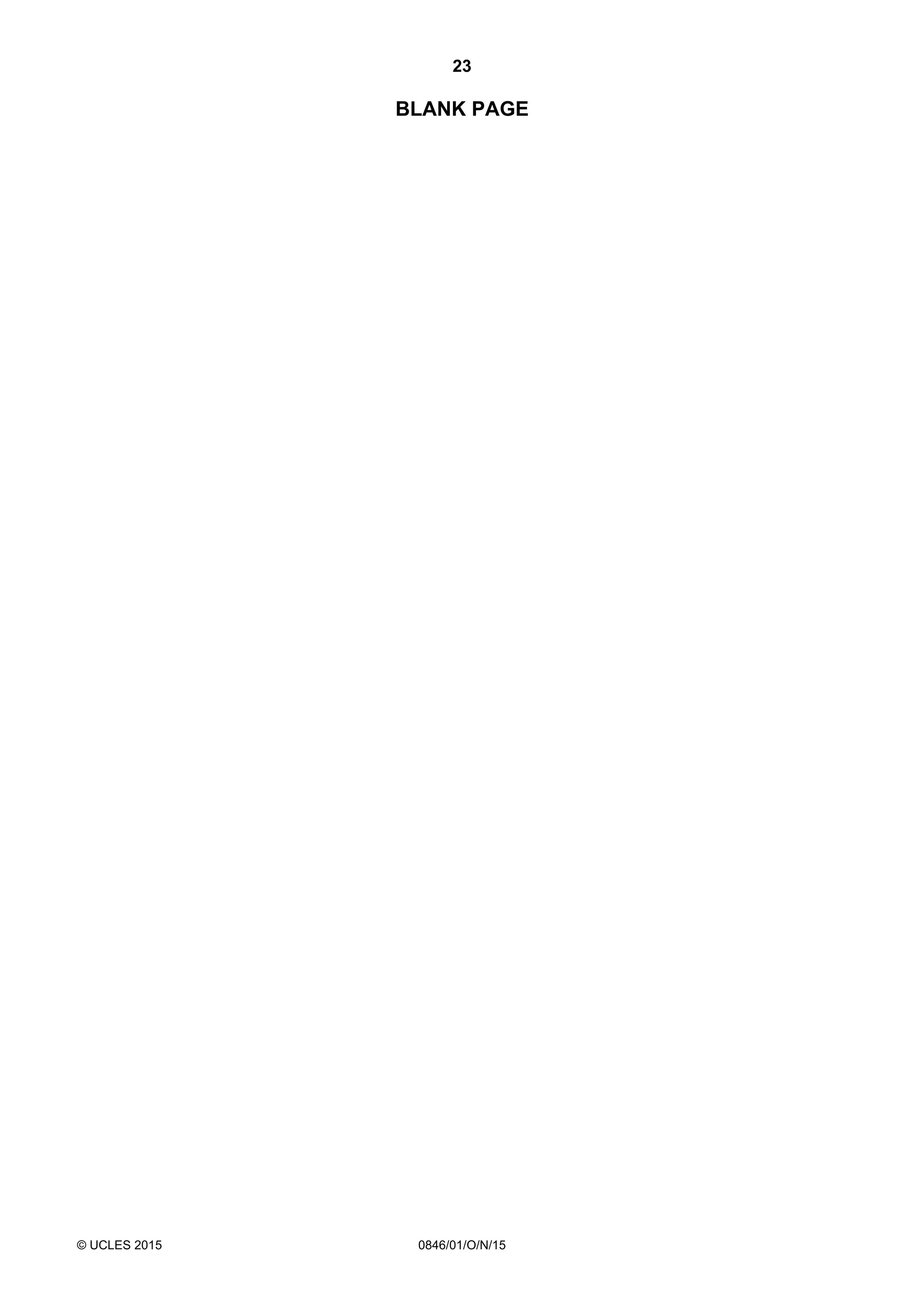 23
© UCLES 2015 0846/01/O/N/15
BLANK PAGE
 