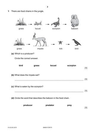 Primary checkpoint-science-0846-october-2015-paper-1 | PDF
