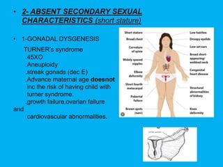 primary amenurrheoa.pptx obstetrics and gynaecology for post graduate ...