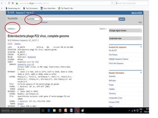 GenBank
• A part of International nucleiotide sequence database
collaboration which comprised of EMBL, DDBJ GenBank
at NCBI.
• The database started in 1982 by Walter Goad and Los
Alamos National Laboratory.
• In 15 August 2017, GenBank release 221.0 has
203,180,606 loci, 240,343,378,258 bases, from
203,180,606 reported sequences.
https://www.revolvy.com/main/index.php?s=GenBank
5/11/2020 12
 
