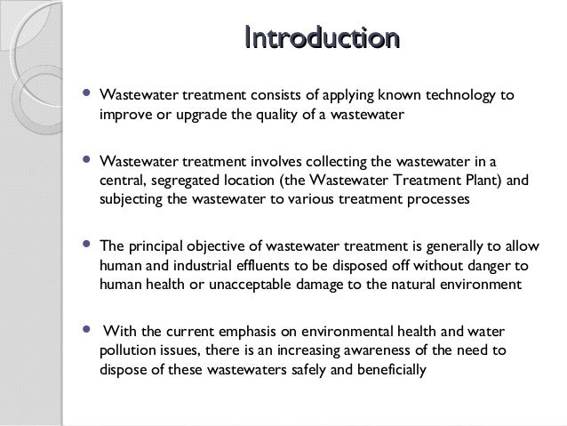Primary And Secondary Wastewater Treatment