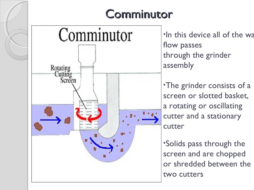 Primary and secondary wastewater treatment..