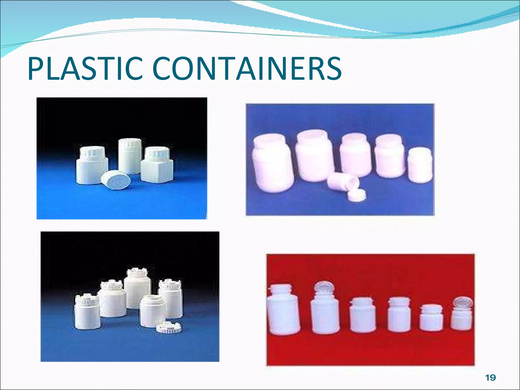 PLASTIC CONTAINERS 
