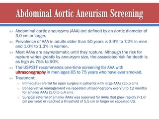 Primary care screening tests in adults geriatrics | PDF