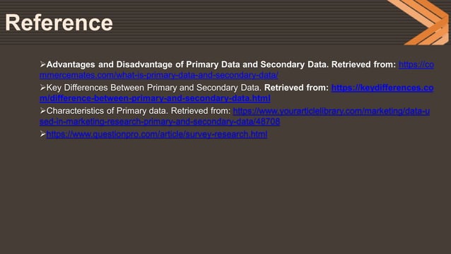 Primary Source of Data Collection - Observations, Survey, Focus Groups ...