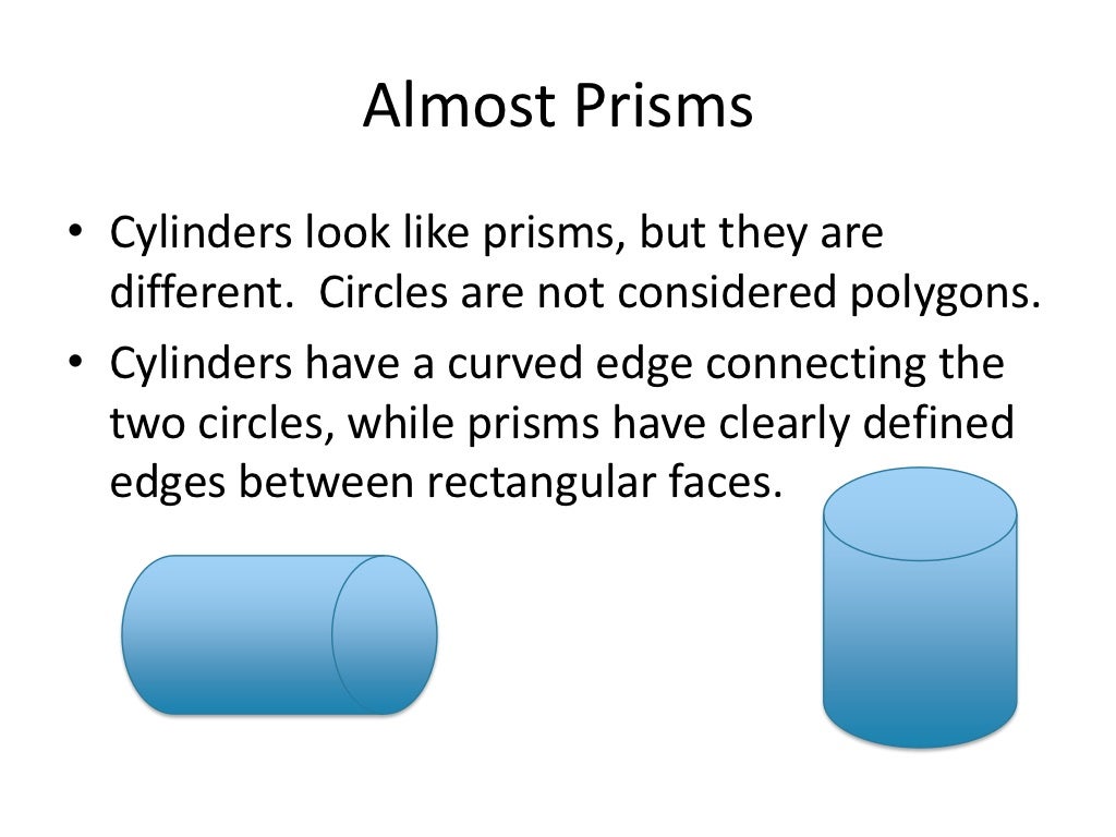 Primary Differences Between Prisms and Pyramids