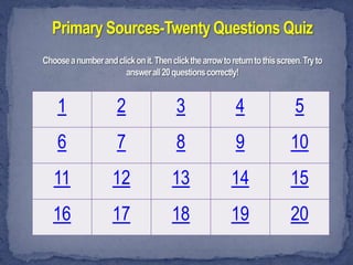 1    2    3    4    5
6    7    8    9    10
11   12   13   14   15
16   17   18   19   20
 