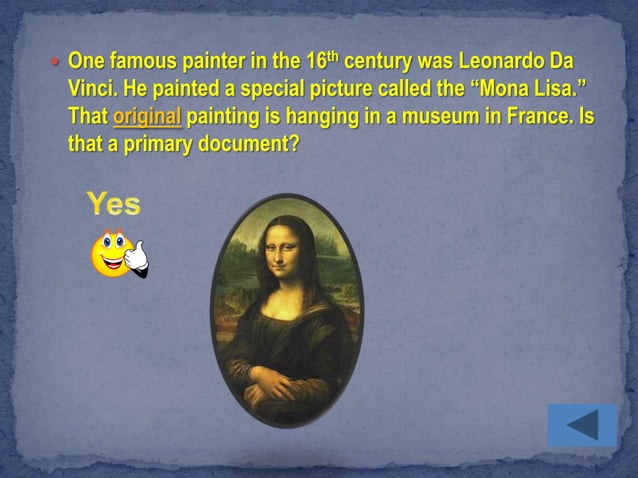 Primary And Secondary Sources Quiz PPT primary-and-secondary-sources-quiz-ppt