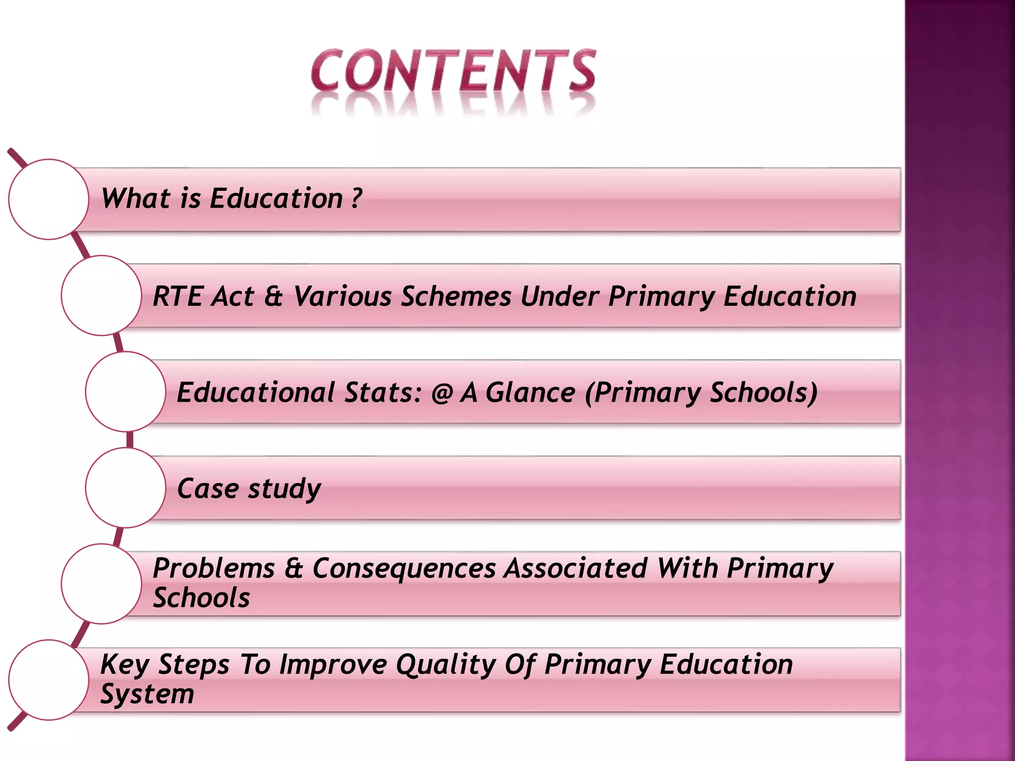 Primary education in India | PPTX