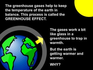 Primary Environment The Greenhouse Effect Explained