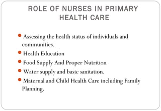 Primary Health Care