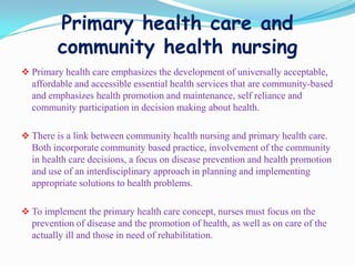 Primary health care copy | PPT