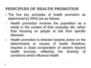 Primary health care and health promotion | PPTX