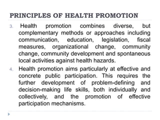 Primary health care and health promotion | PPTX